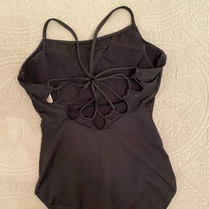 Black Mirella Leotard Camisole Womens' M